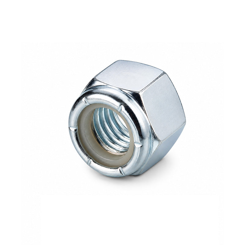 Unifix M36x55 - Class 6 Steel Insert Nut DIN 985 with 4mm Pitch and Bright Zinc Plated Finish - Allow 2-3 Days