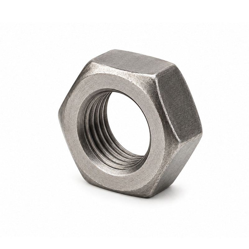 Unifix 5/16-24 UNFx0.5 - Grade 1 Steel Lock Nut BS 1768 with 24 TPI Pitch and Plain Finish - Allow 2-3 Days