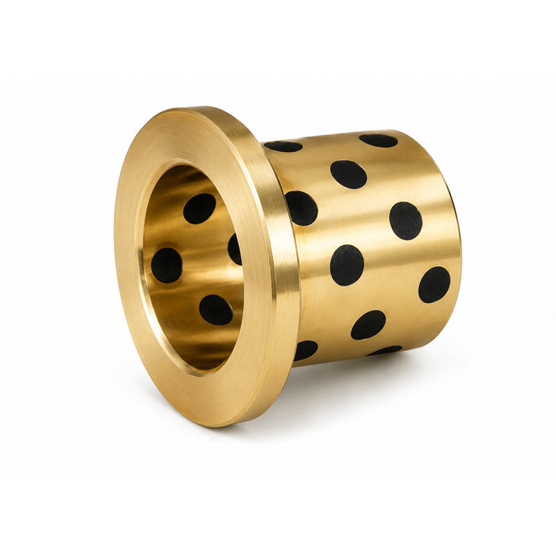 WMOF152120 Flanged Oilless Bronze Bush 15x21x20mm - Allow 2-3 Days