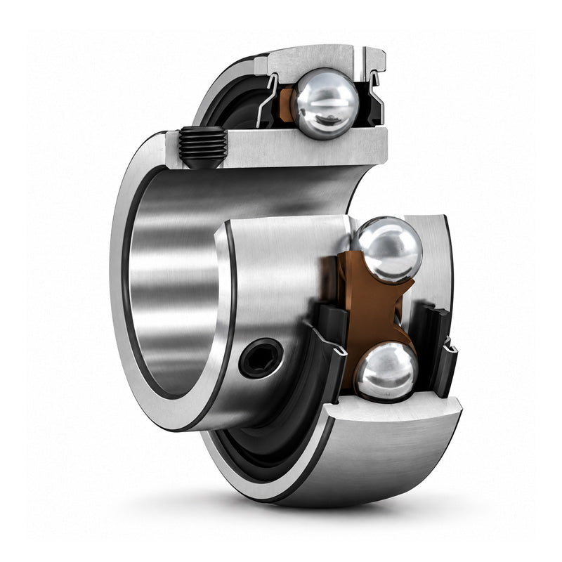 SKF YAT206-104 Grub Screw Type Bearing Insert 1-1/4 inch Bore 62mm Outside Diameter